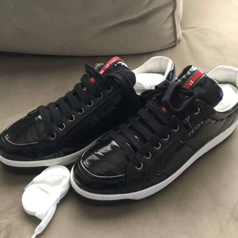Prada Black Sneakers